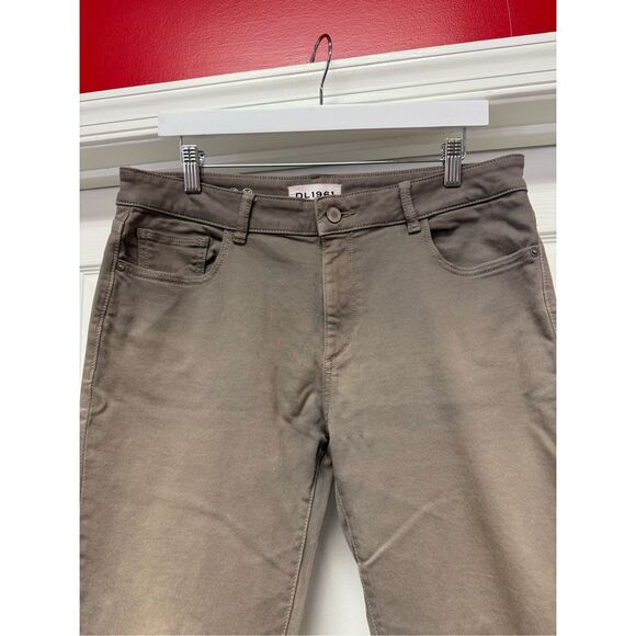 DL1961 Margaux Instasculpt Ankle Skinny Light Brown Jeans sz 32 EUC - Picture 3 of 8